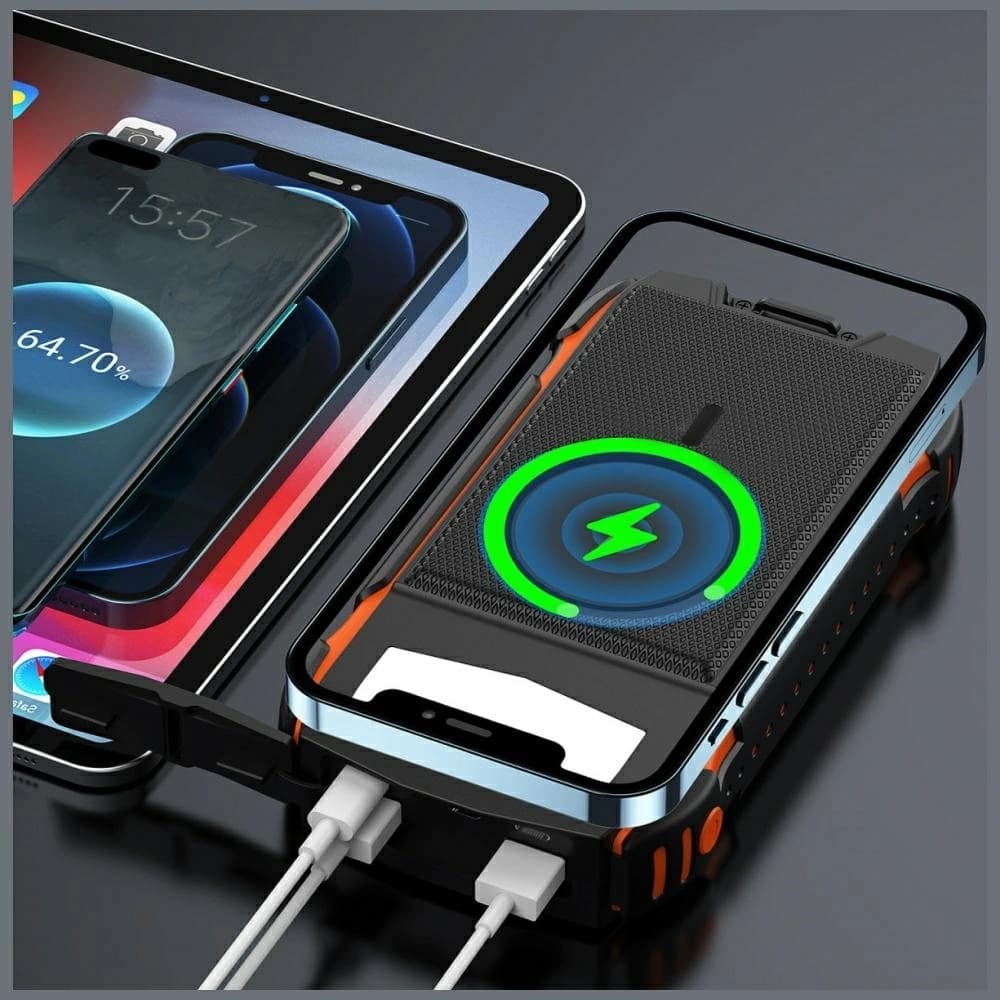 4smarts TitanPack Rugged UltiMag 20000mAh Solar Power Bank schwarz - 6