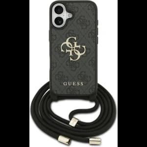 Guess 4G Big Logo Cord Stap Crossbody Apple iPhone 17 schwarz