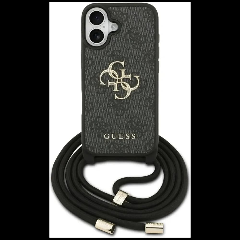 Guess 4G Big Logo Cord Stap Crossbody Apple iPhone 17 schwarz - 1