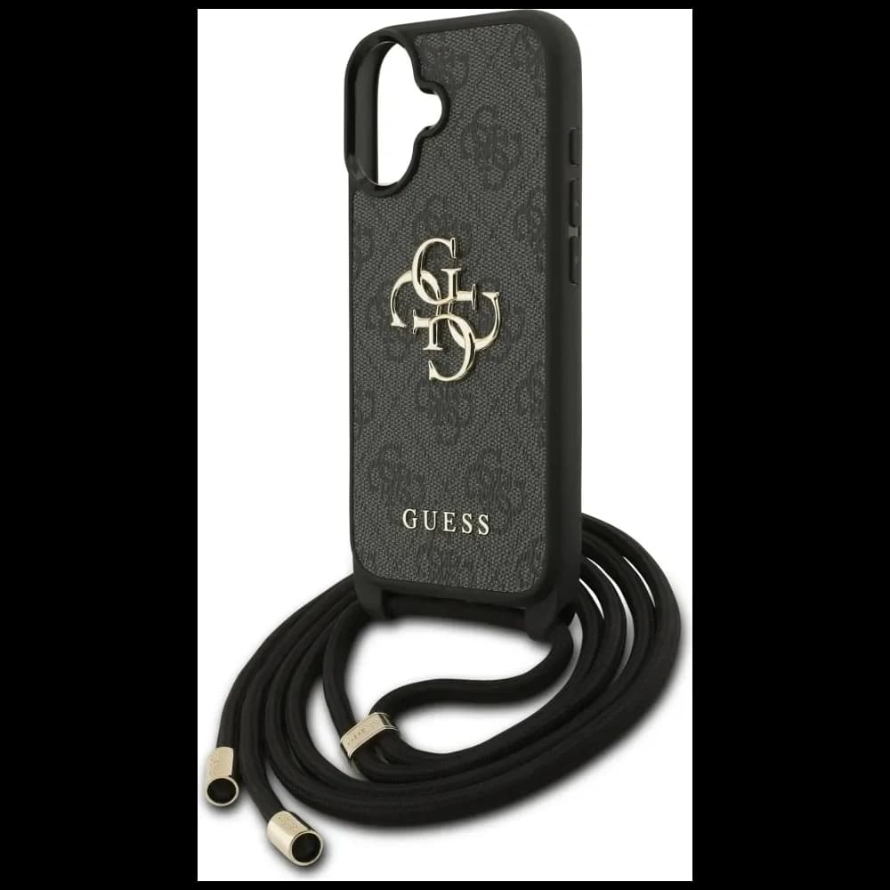 Guess 4G Big Logo Cord Stap Crossbody Apple iPhone 17 schwarz - 5