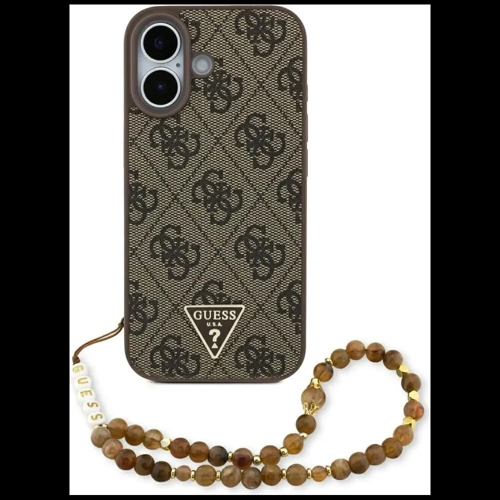 Guess 4G Strap Triangle Logo MagSafe Apple iPhone 17 brown - 1