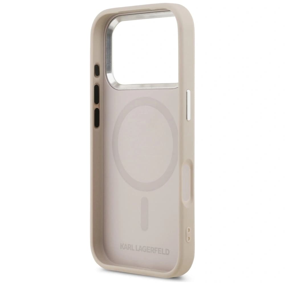 Karl Lagerfeld Choupette Pin MagSafe Apple iPhone 17 Pro Max rosa - 7