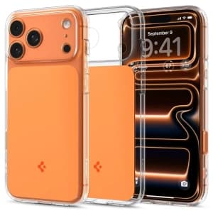 Spigen Ultra Hybrid T Mag MagSafe Apple iPhone 17 Pro Max Glänzend Orange