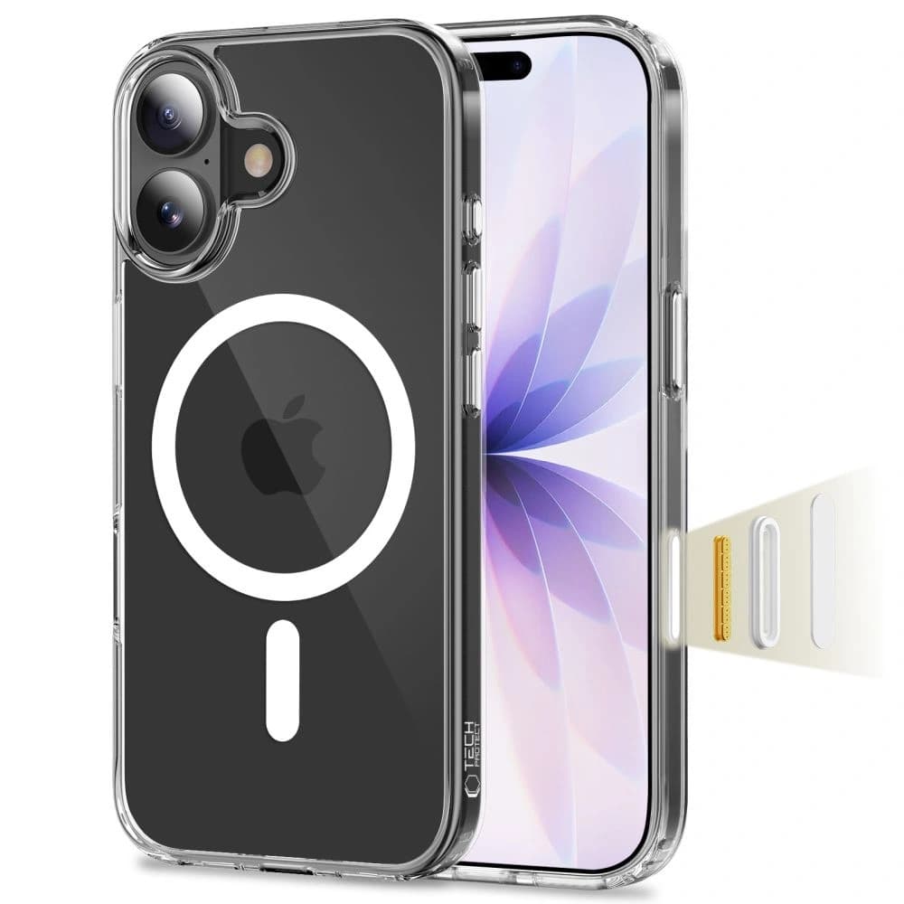 Tech-Protect Flexair Hybrid CC MagSafe Apple iPhone 17 Clear - 1