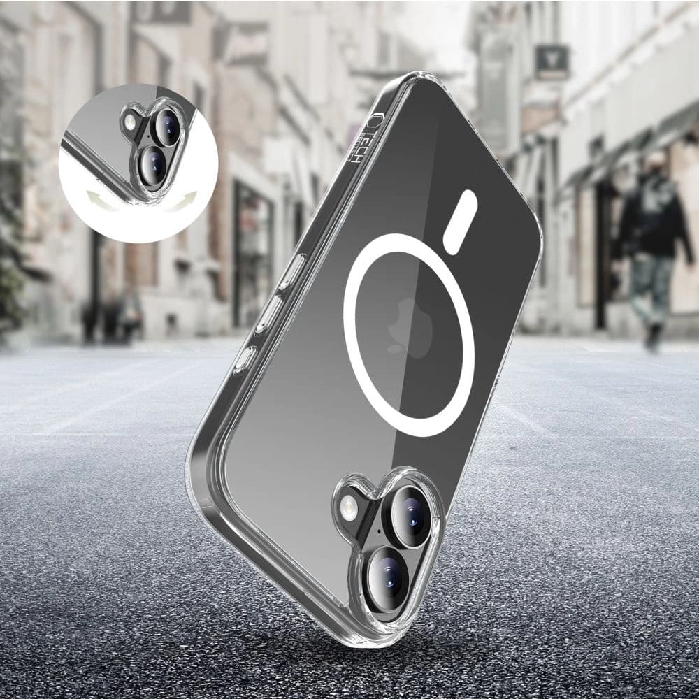 Tech-Protect Flexair Hybrid CC MagSafe Apple iPhone 17 Clear - 5