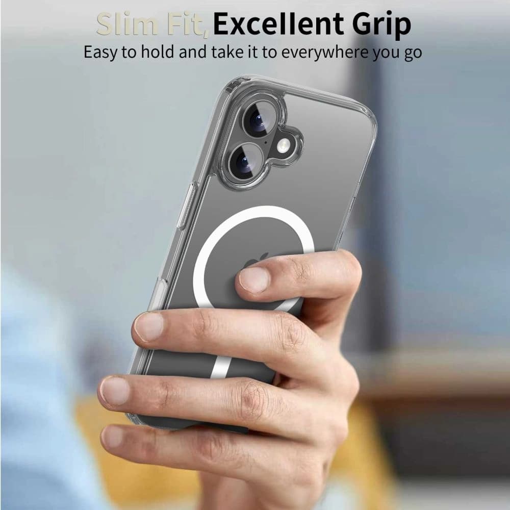 Tech-Protect Flexair Hybrid CC MagSafe Apple iPhone 17 Clear - 6