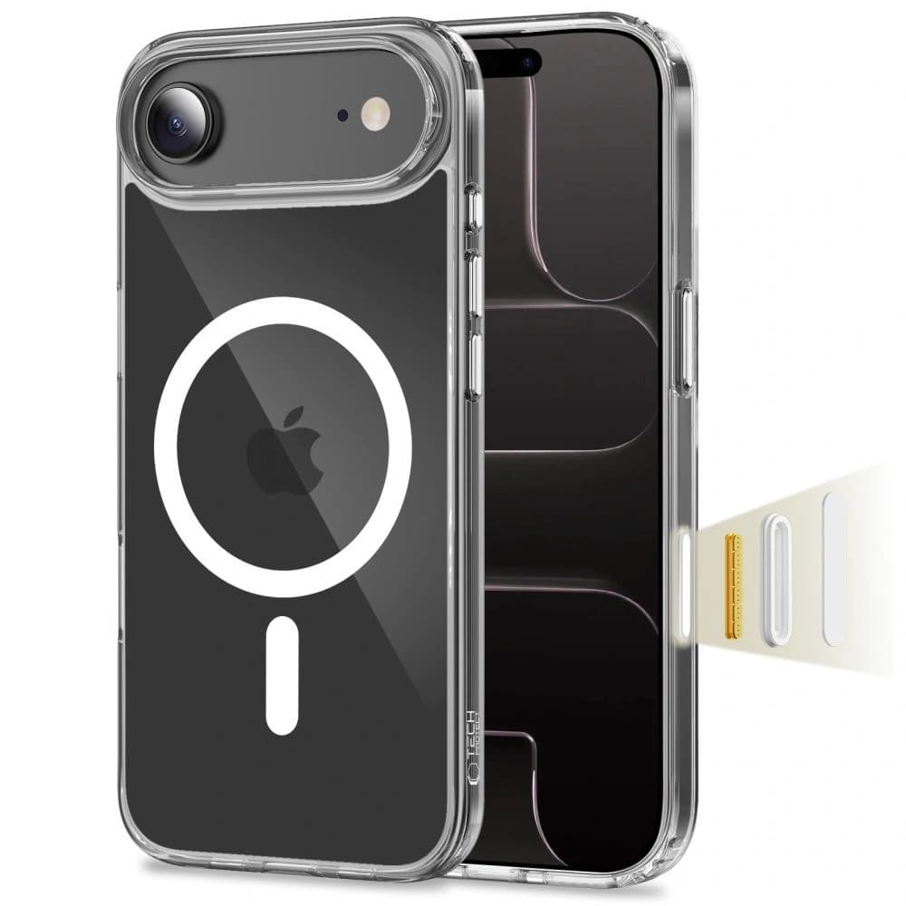 Tech-Protect Flexair Hybrid CC MagSafe Apple iPhone Air Clear - 1