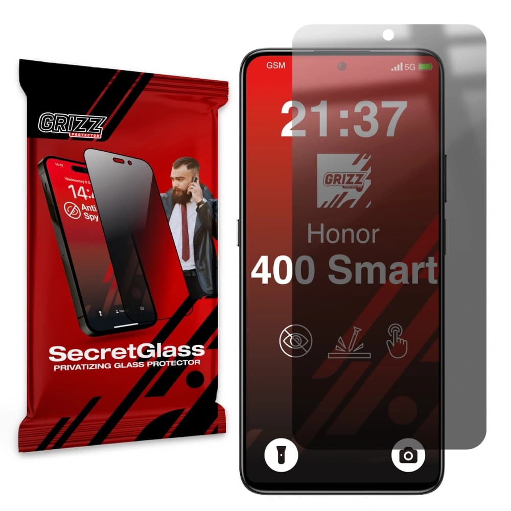 GrizzGlass Matte SecretGlass Honor 400 Smart - 1