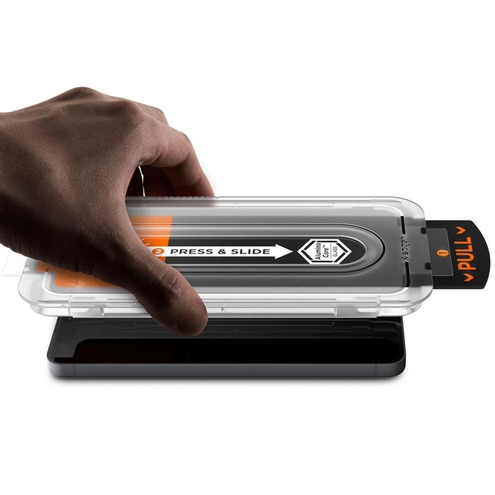 Spigen Glas.tr ez Fit Pro Samsung Galaxy S25 FE Clear [2 PACK] - 6