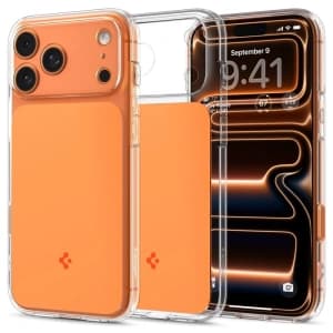 Spigen Ultra Hybrid T Mag MagSafe Apple iPhone 17 Pro Glänzendes Orange