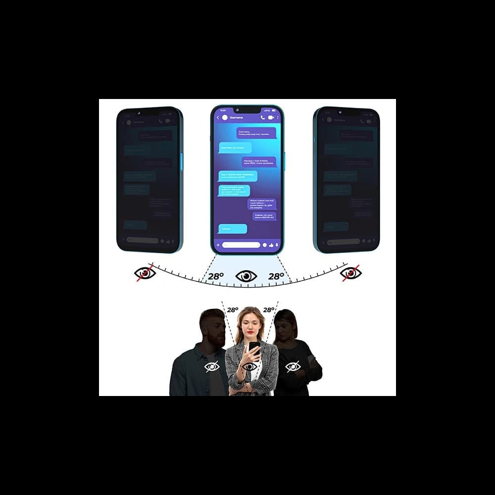 Matowe szkło prywatyzujące GrizzGlass SecretGlass do Samsung Galaxy M17 - 2