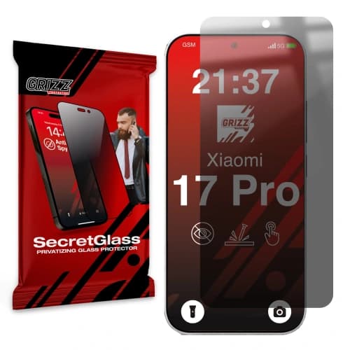 GrizzGlass Matte SecretGlass Xiaomi 17 Pro