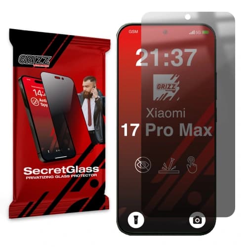 GrizzGlass Matte SecretGlass Xiaomi 17 Pro Max