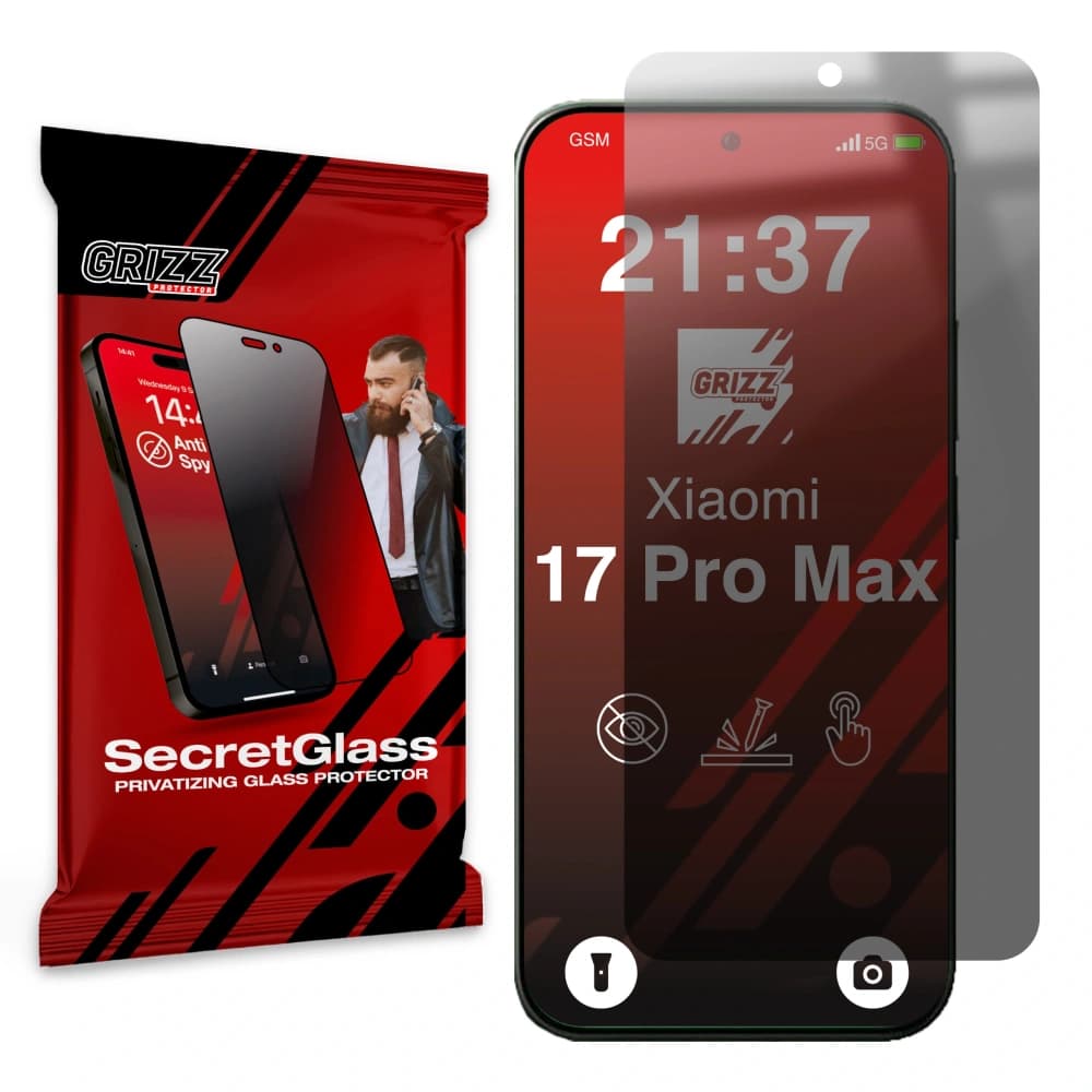 GrizzGlass Matte SecretGlass Xiaomi 17 Pro Max - 1