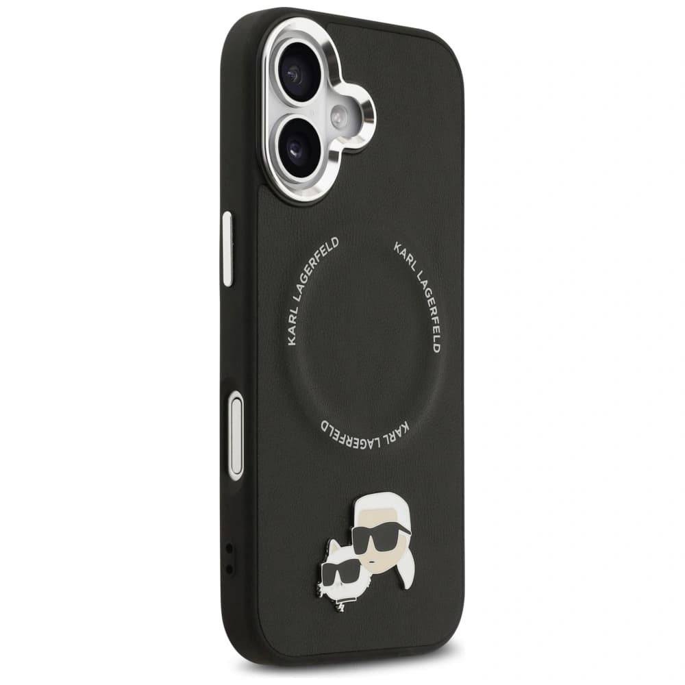 Karl Lagerfeld Karl & Choupette Pins MagSafe Apple iPhone 17 schwarz - 4