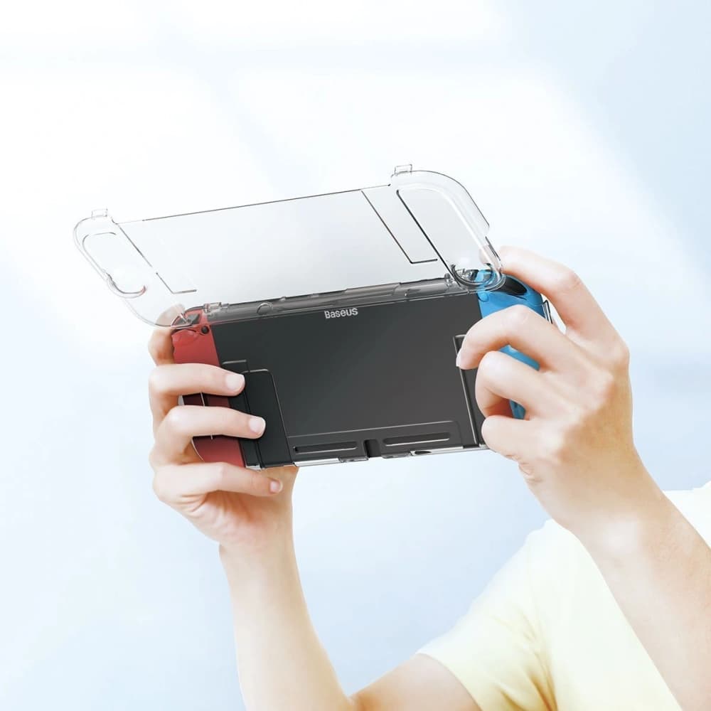 Baseus 360° Hülle GS06 für Nintendo Switch Konsole (transparent) - 6