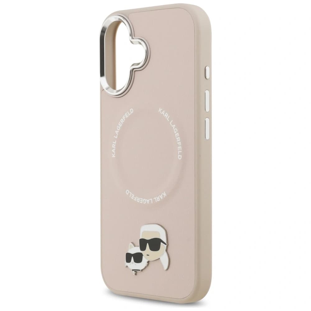 Karl Lagerfeld Karl & Choupette Pins MagSafe Apple iPhone 17 pink - 6