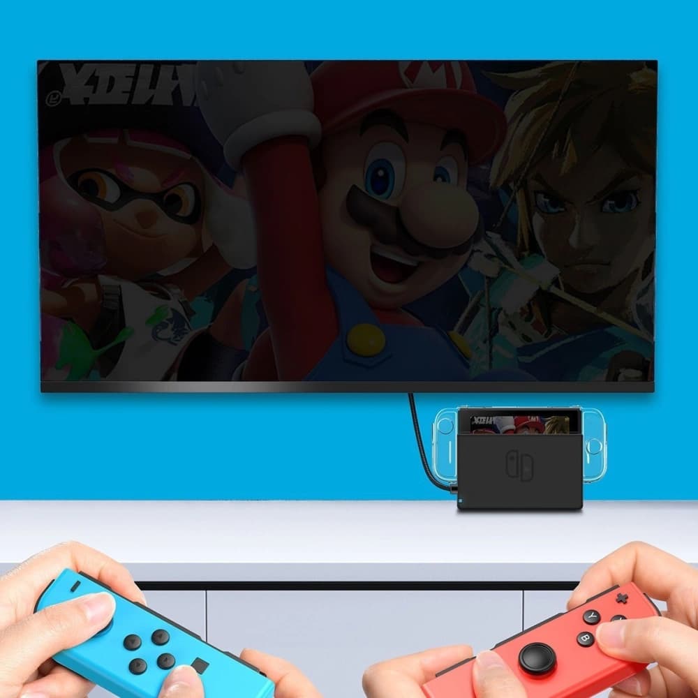 Baseus 360° Hülle GS06 für Nintendo Switch Konsole (transparent) - 8