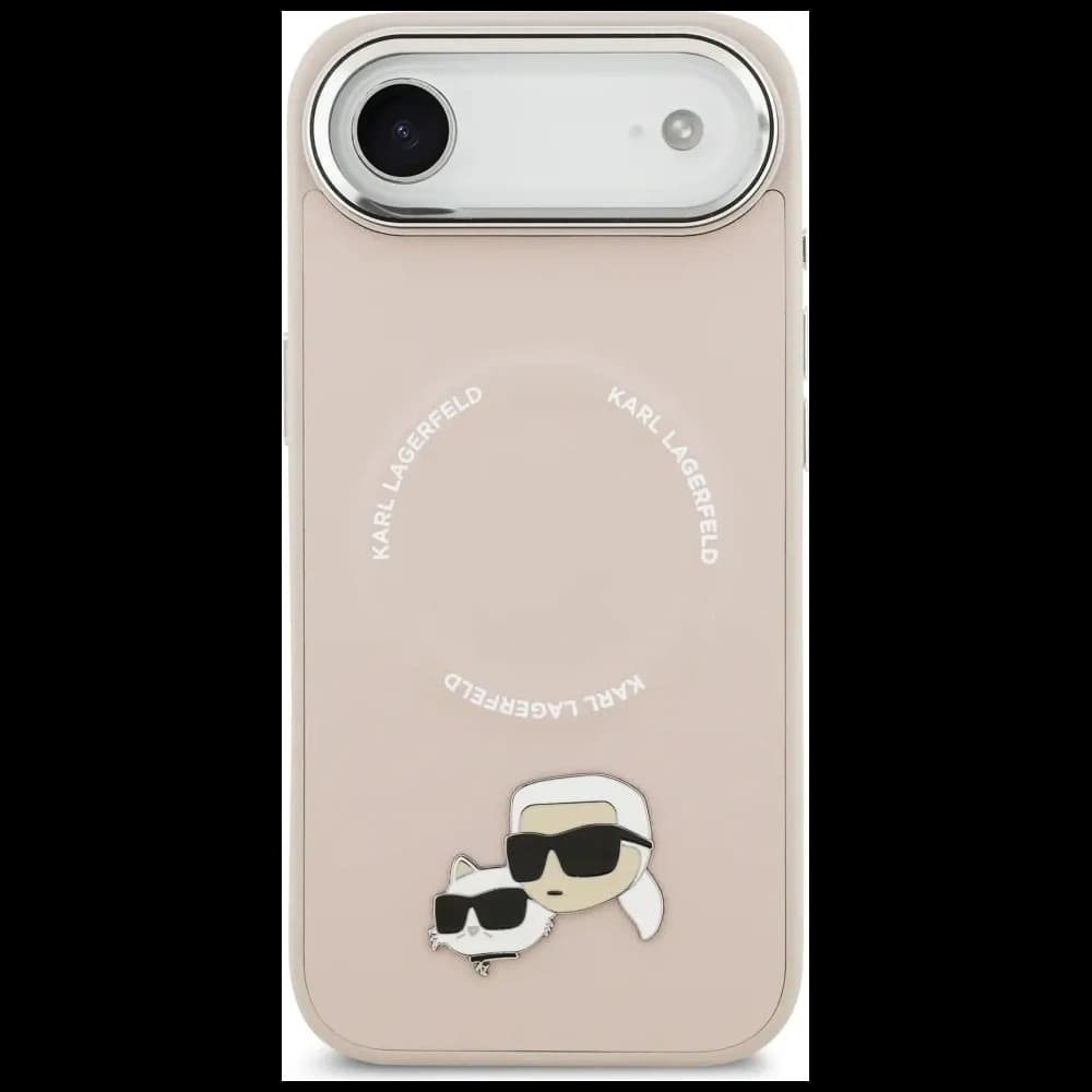 Karl Lagerfeld Karl & Choupette Pins MagSafe Apple iPhone Air pink - 3