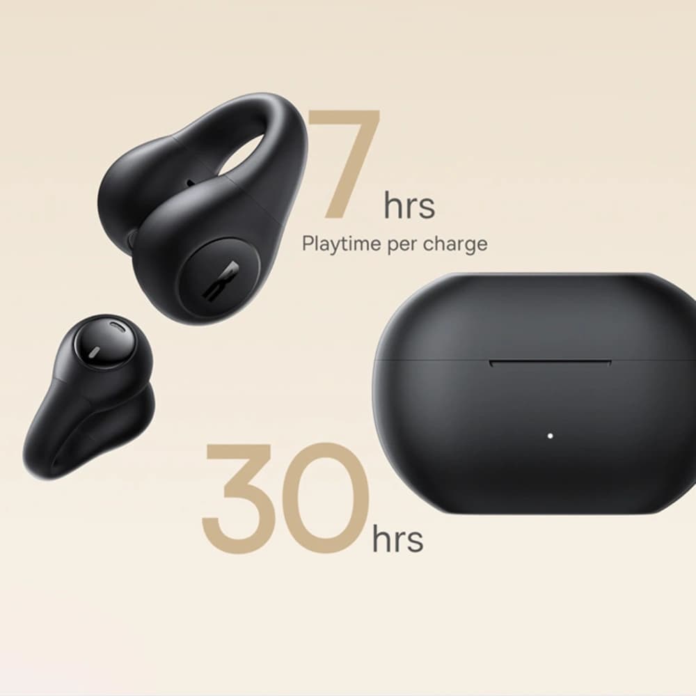 Baseus Bass 15 Clip OWS Drahtlose Kopfhörer + Baseus Simple USB-C 3A 30cm Kabel Schwarz - 16