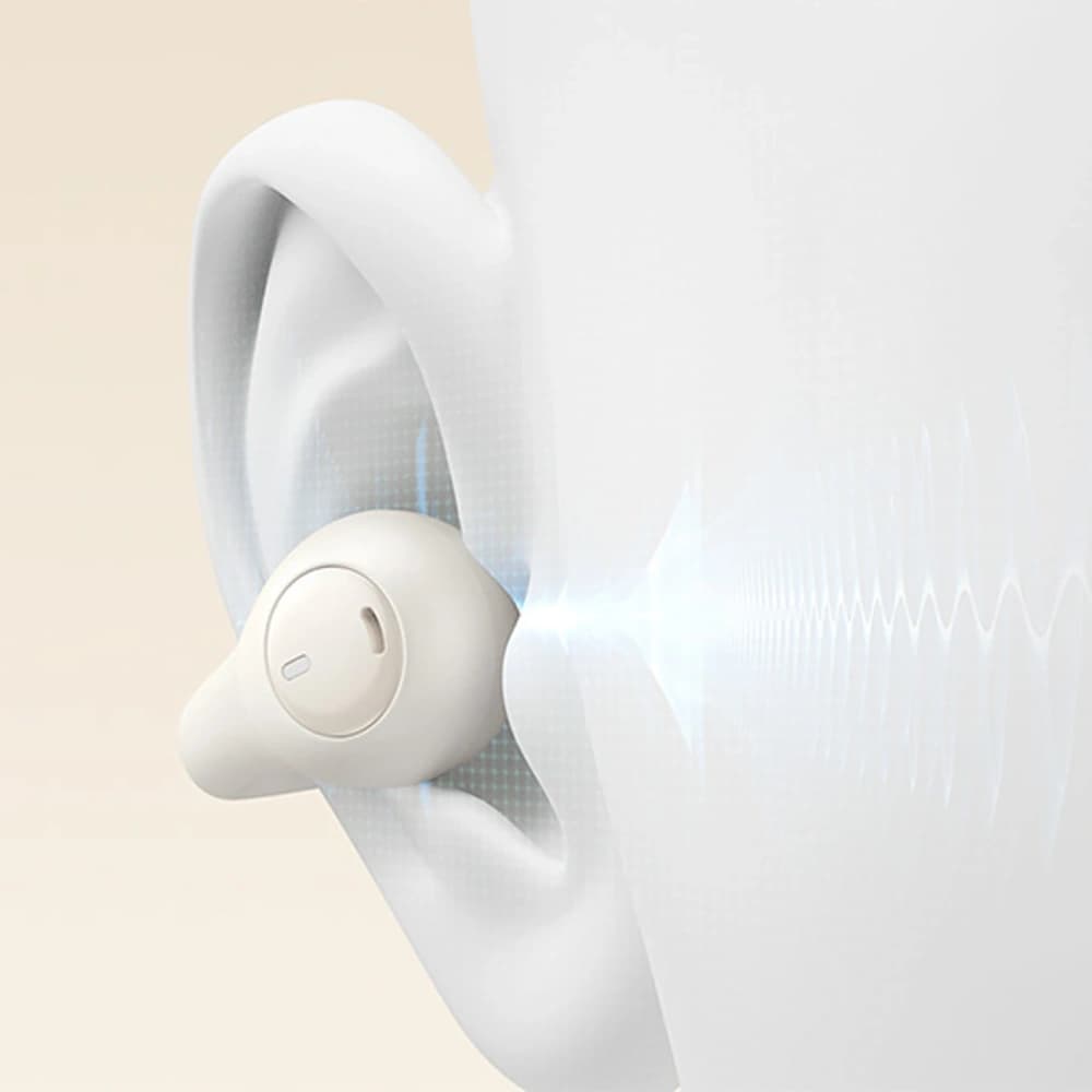 Baseus Bass 15 Clip OWS Kabellose Kopfhörer + Baseus Simple USB-C 3A 30cm Kabel Weiß - 15