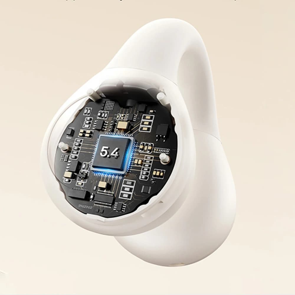 Baseus Bass 15 Clip OWS Kabellose Kopfhörer + Baseus Simple USB-C 3A 30cm Kabel Weiß - 17