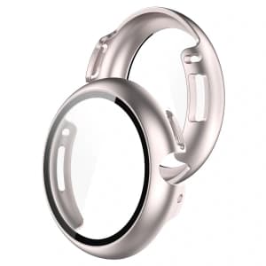 Bizon Case+Glass Watch Google Pixel Watch 4 41mm satin champagne