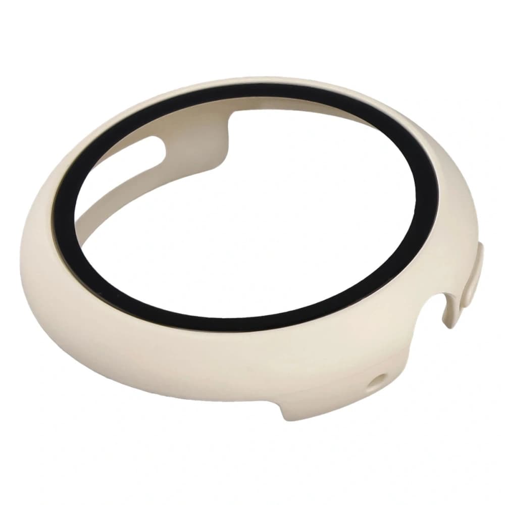 Bizon Case+Glass Watch Google Pixel Watch 4 41mm matowe beige - 6