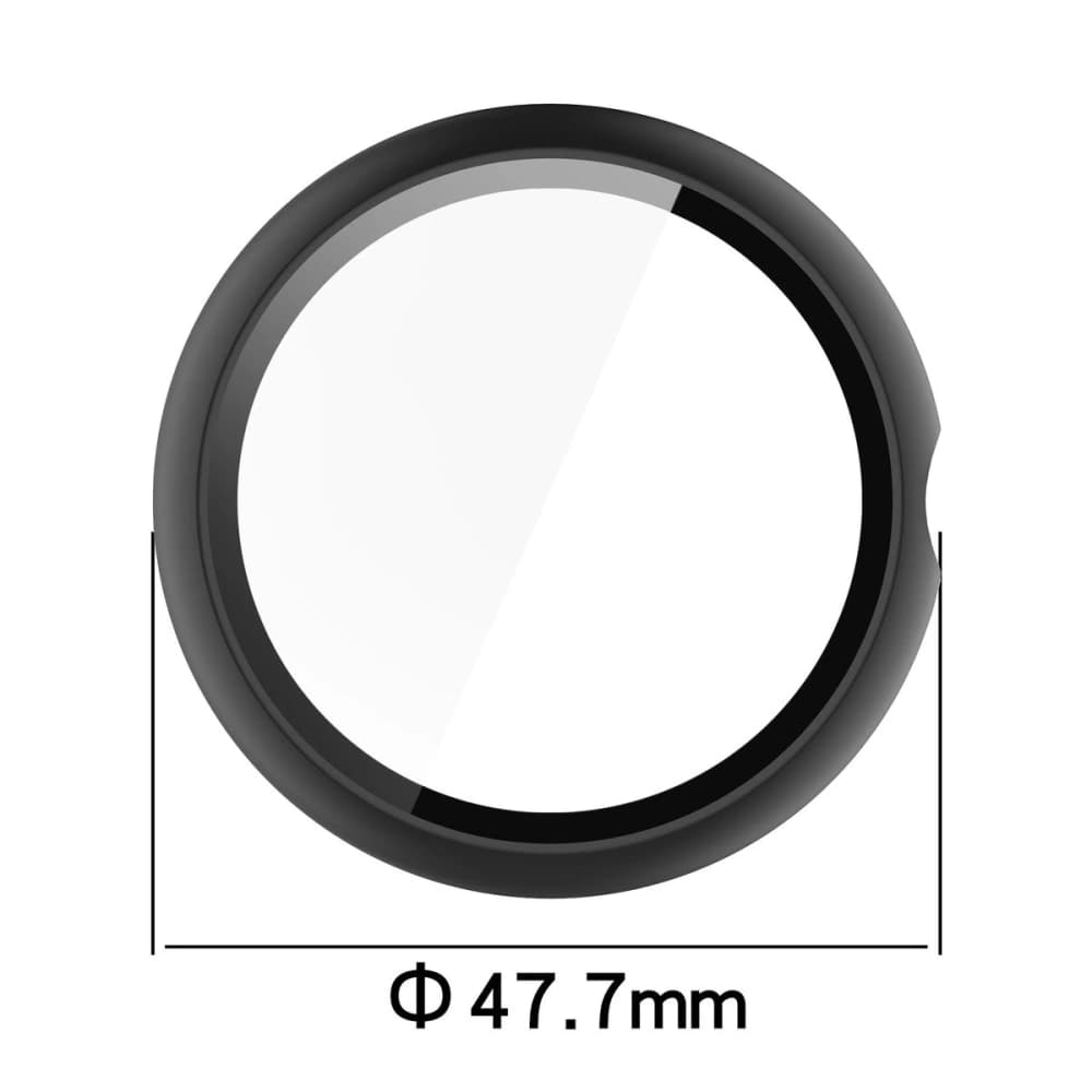 Bizon Case+Glass Watch Google Pixel Watch 4 45mm matte black - 2