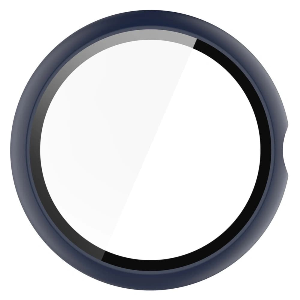 Bizon Case+Glass Uhr Google Pixel Watch 4 45mm matt navyblau - 8