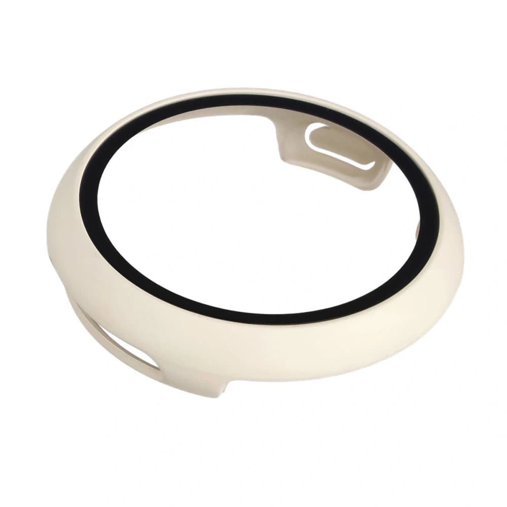 Bizon Case+Glass Watch Google Pixel Watch 4 45mm matowe beige - 7