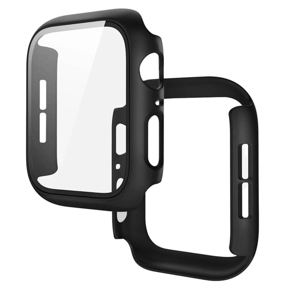 Bizon Case+Glass Watch Apple Watch SE 3 / SE 2 / SE / 6 / 5 / 4 40mm matte black - 1