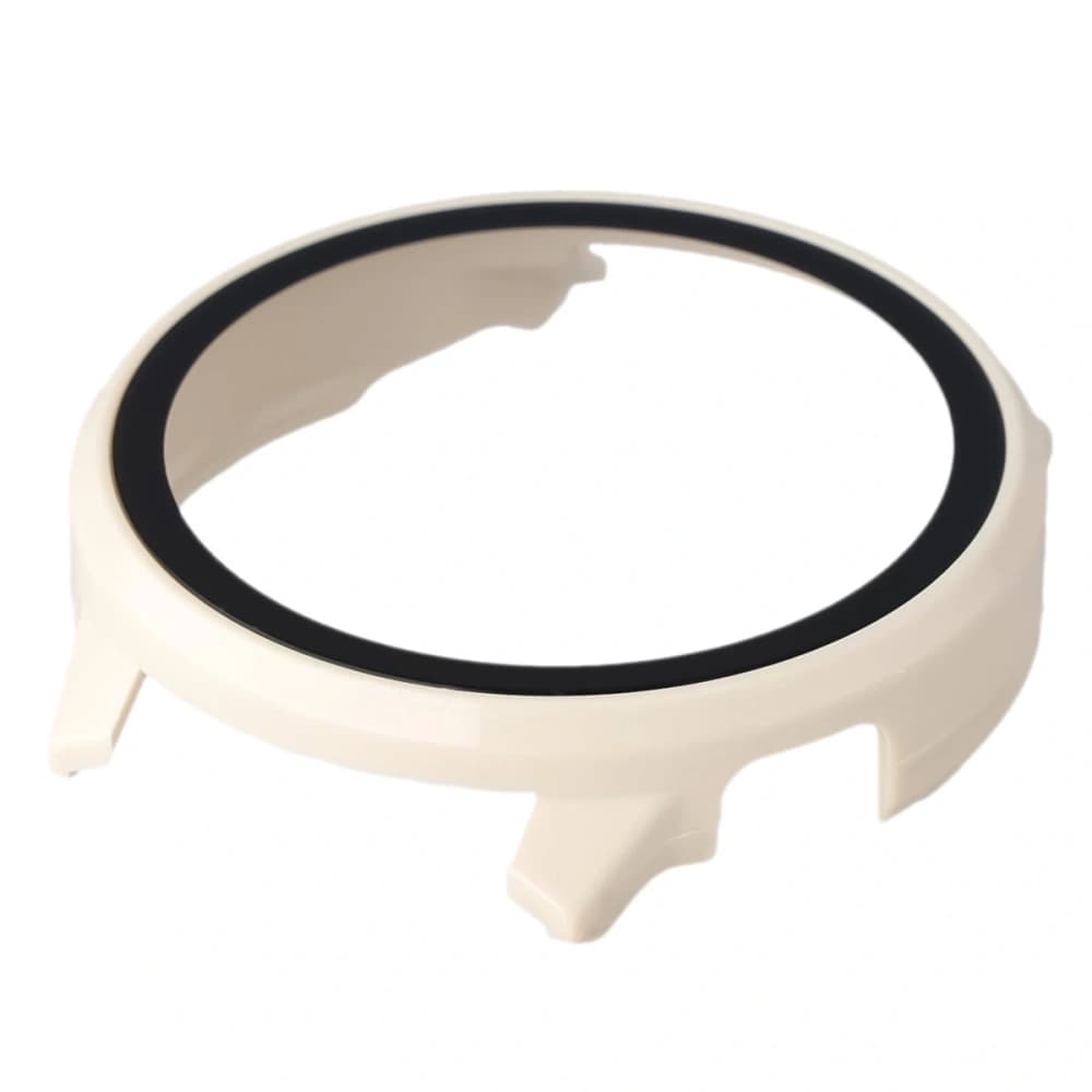 Bizon Case+Glass Watch Garmin Venu 4 45mm beige - 6