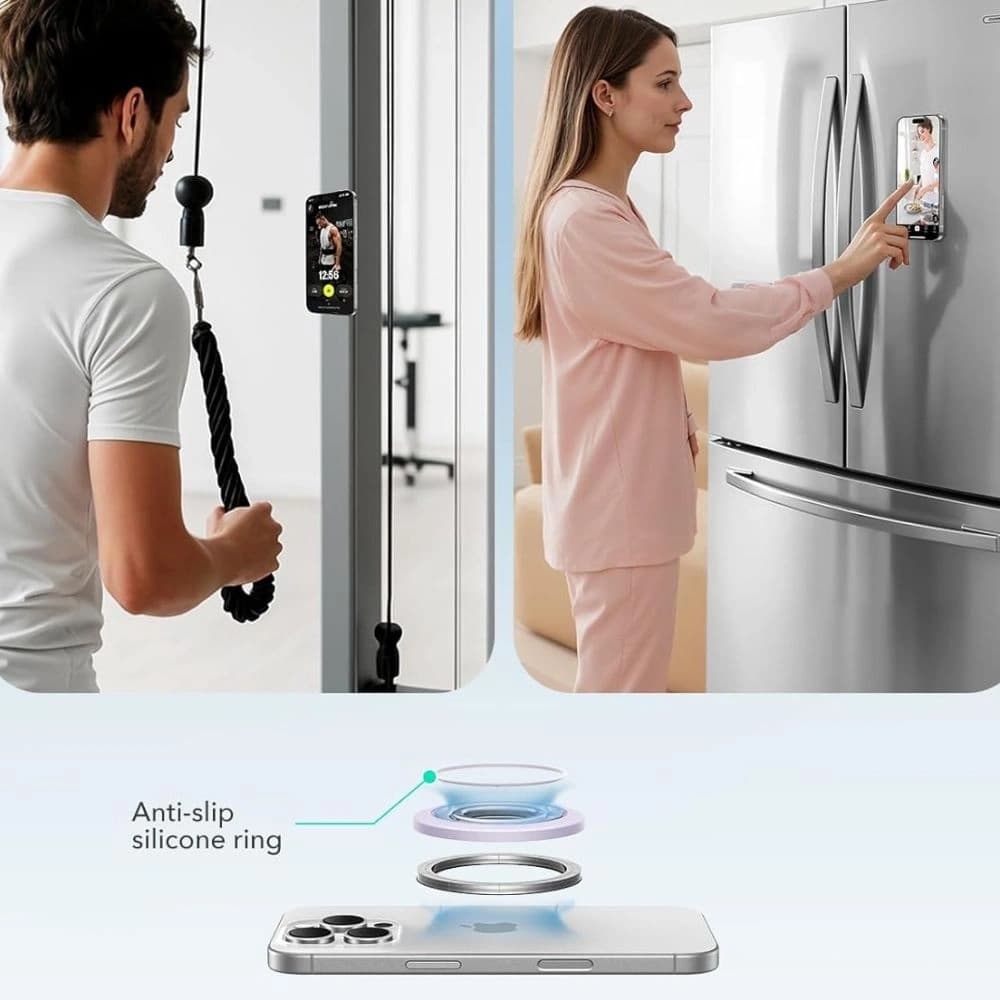 ESR Magnetic 360 Halolock MagSafe Phone Ring Lavender - 4