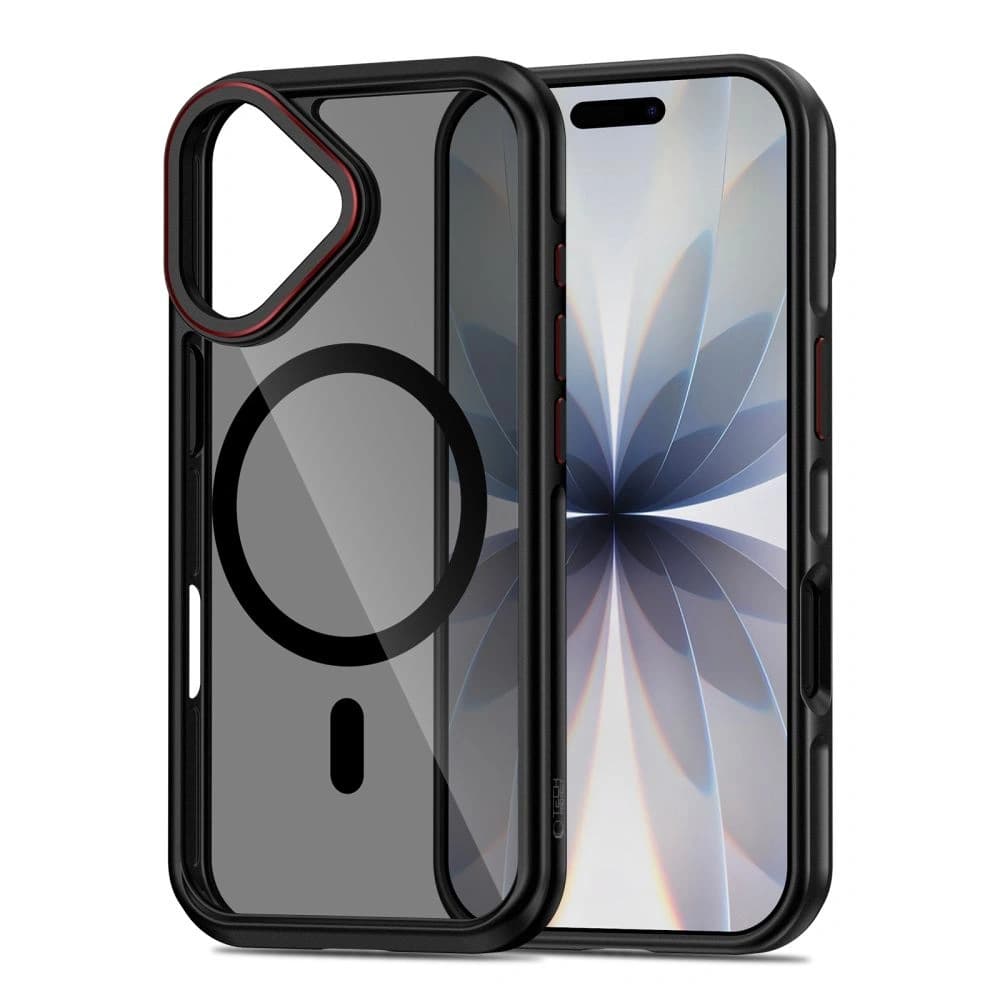 Tech-Protect MagHybrid MagSafe Apple iPhone 17 Black/red - 2