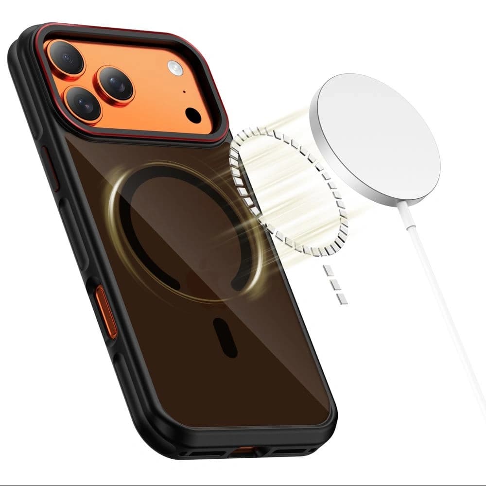 Tech-Protect MagHybrid MagSafe Apple iPhone 17 Pro Black/red - 3