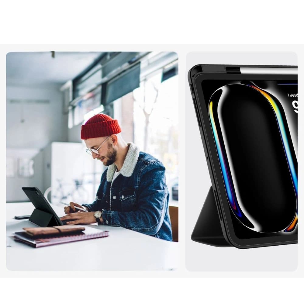 Tech-Protect Smartcase Pen Apple iPad Pro 13” 2024/2025 Black - 9