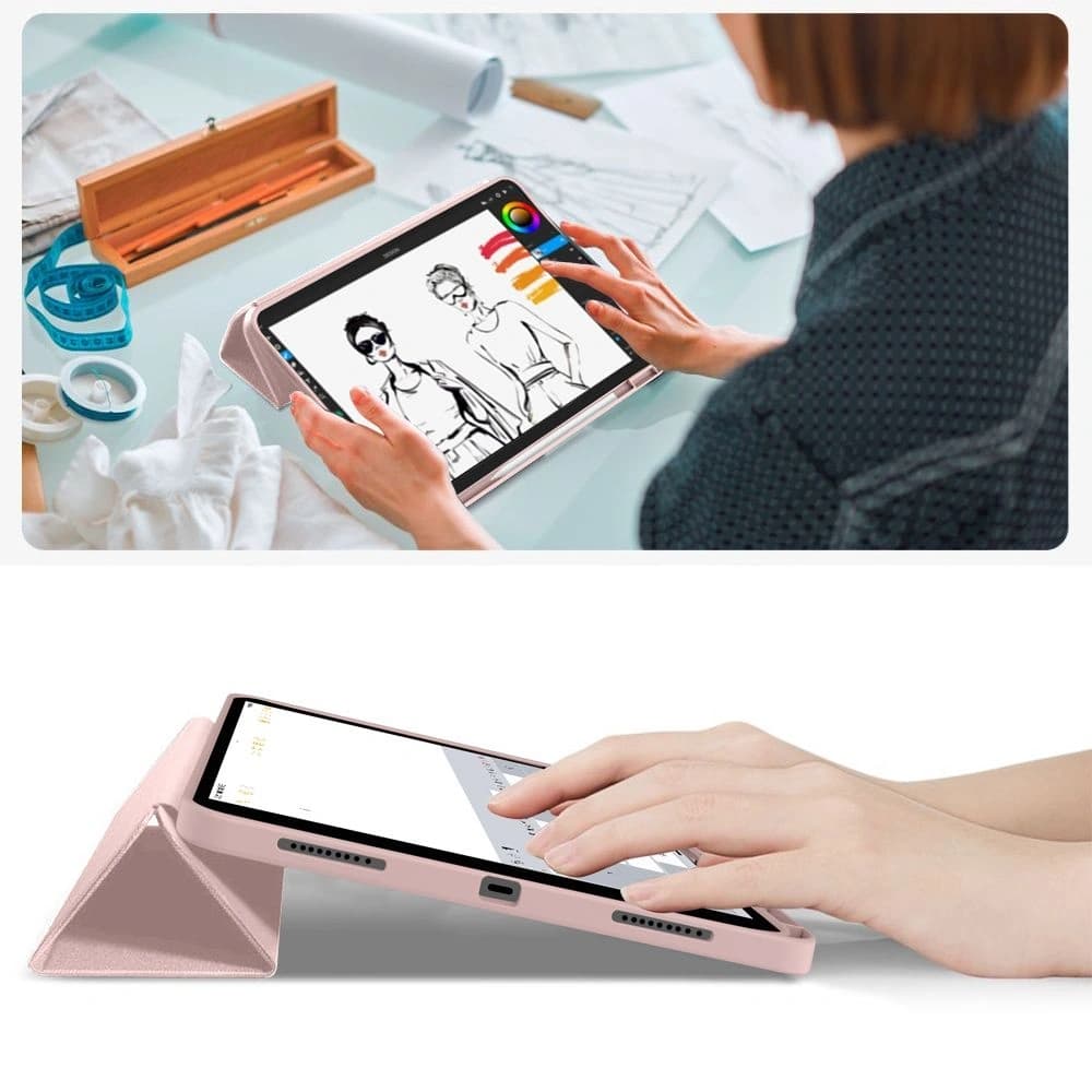 Tech-Protect Smartcase Pen Apple iPad Pro 11” 2024/2025 Pink - 10