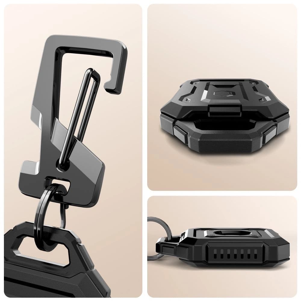 Tech-Protect Kevlar Pro Apple AirTag 1 / 2 Black - 2