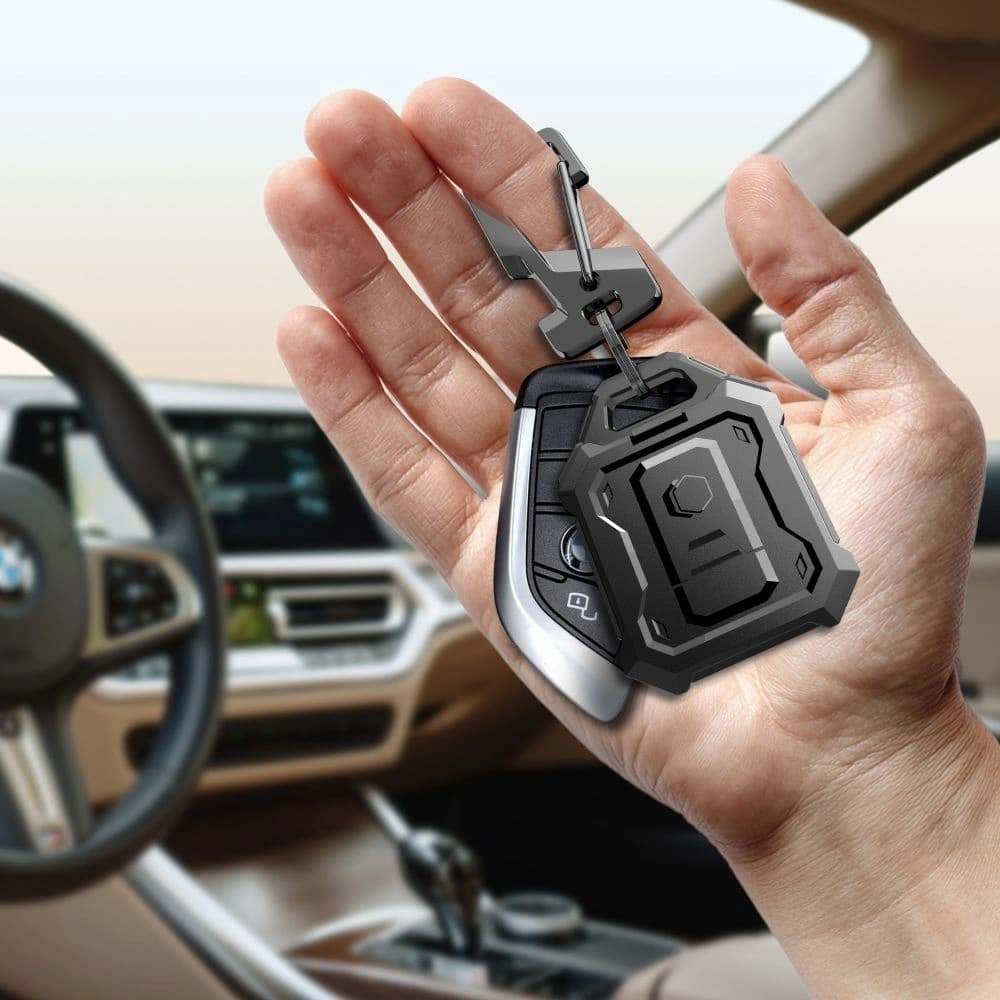 Tech-Protect Kevlar Pro Apple AirTag 1 / 2 Black - 6