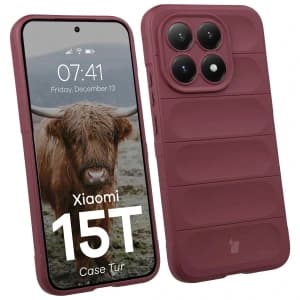 Bizon Case Tur Xiaomi 15T burgundy