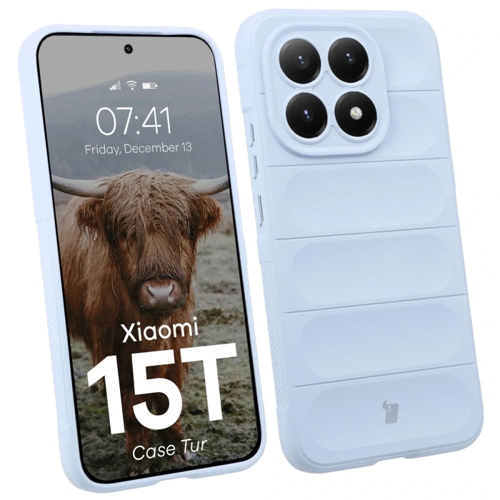 Bizon Case Tur Xiaomi 15T light blue - 1