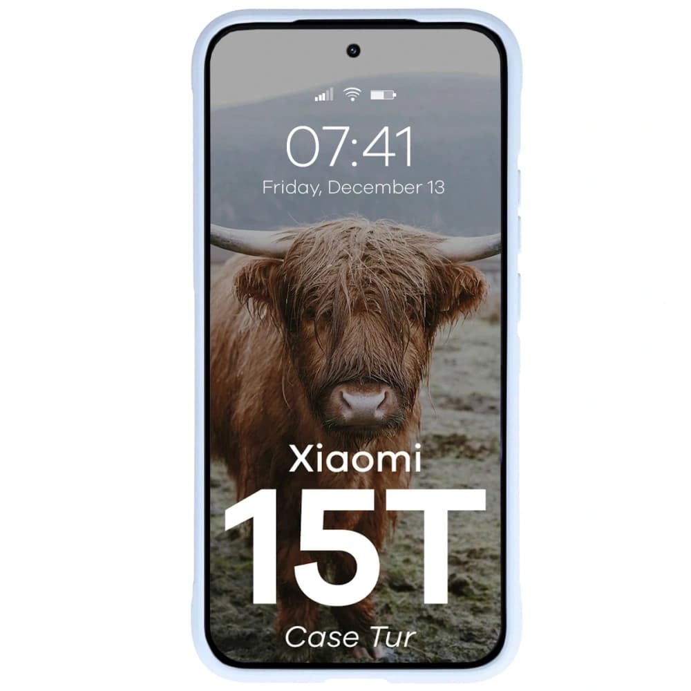 Bizon Case Tur Xiaomi 15T light blue - 5