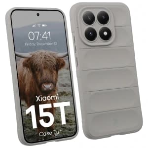 Bizon Case Tur Xiaomi 15T light grey