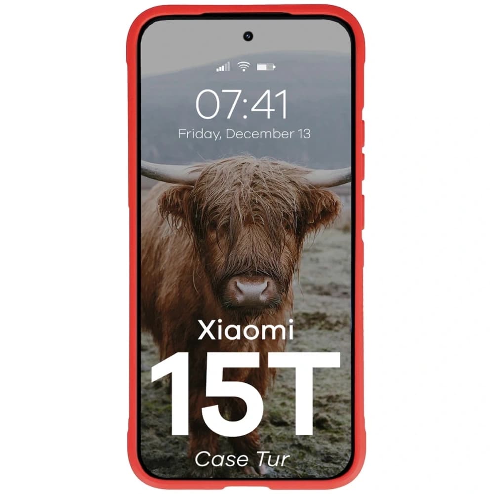 Bizon Case Tur Xiaomi 15T red - 5