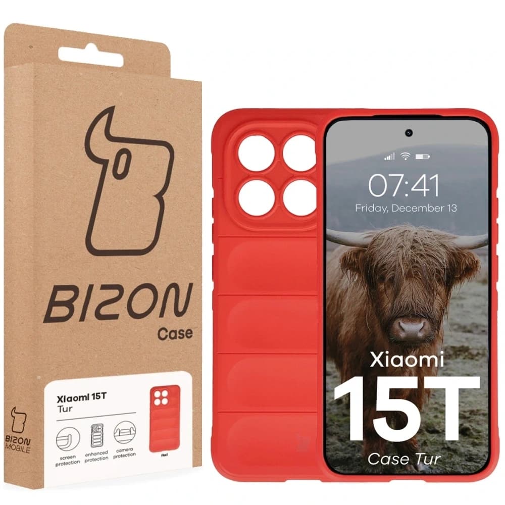 Bizon Case Tur Xiaomi 15T red - 8