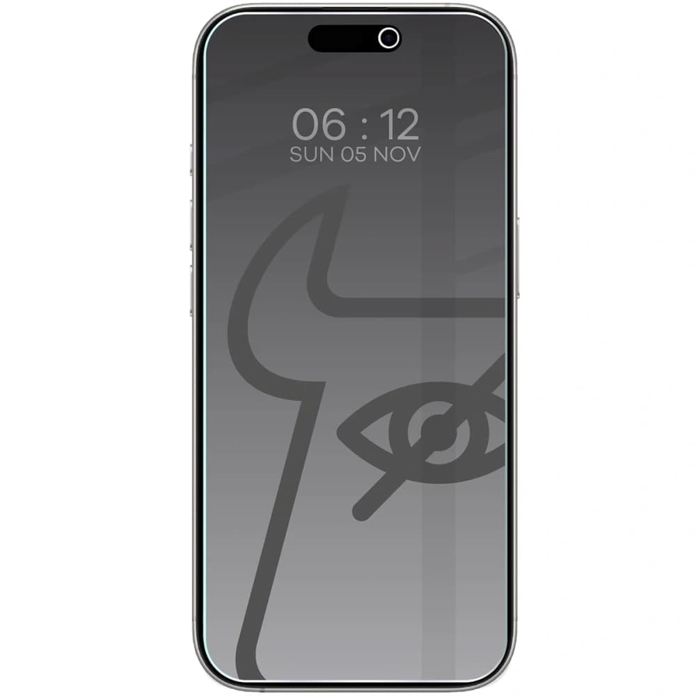 Bizon Glass Clear Shadow Duo Apple iPhone 17 / 17 Pro / 16 Pro getönt [2 PACK] - 3