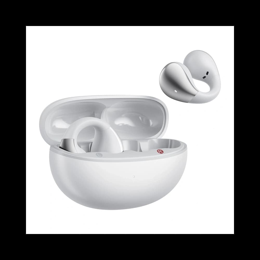 QCY Crossky Clip C30S kabellose Kopfhörer (weiß) - 3