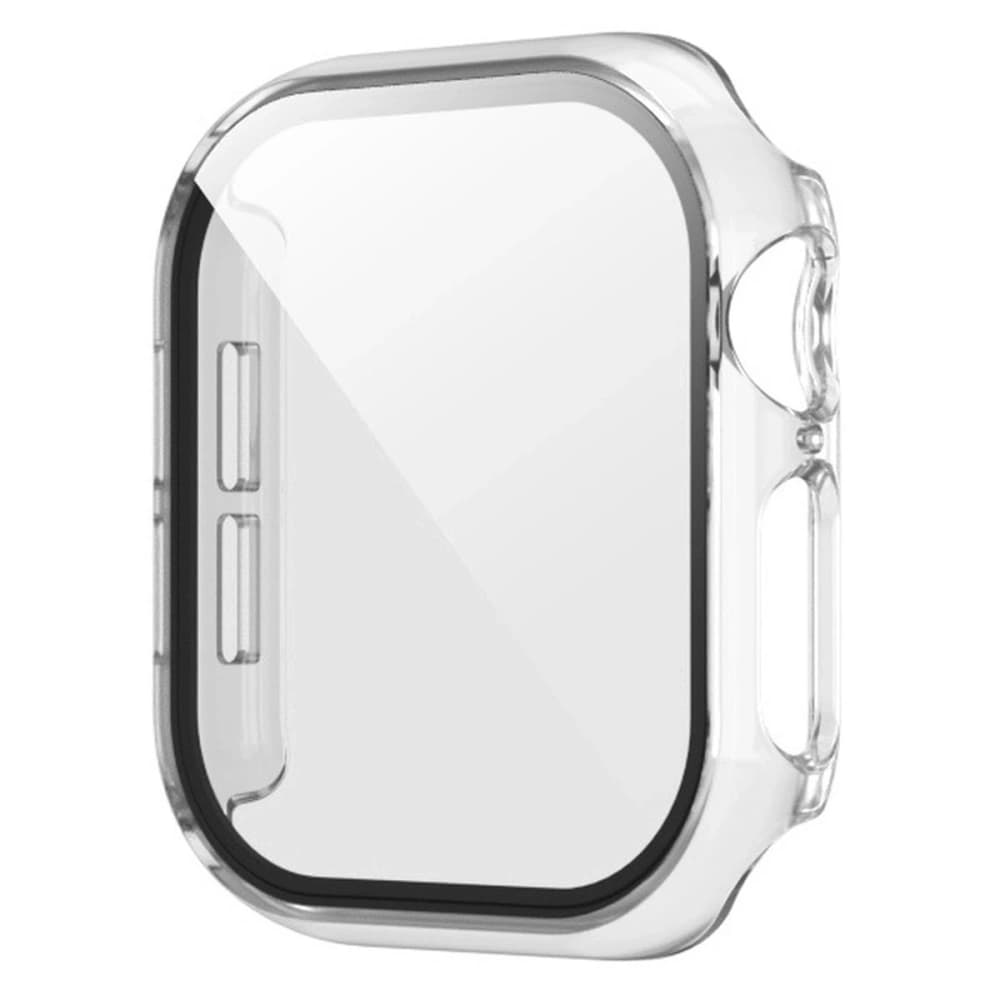 Bizon Case+Glass Uhr Apple Watch SE 3 / SE 2 / SE / 6 / 5 / 4 44mm klar - 3