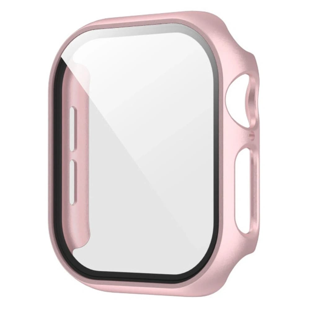 Bizon Case+Glass Uhr Apple Watch SE 3 / SE 2 / SE / 6 / 5 / 4 44mm roségold - 3